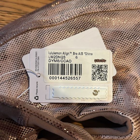 Lululemon Align Sports Bra-shine A/B - Picture 4 of 4